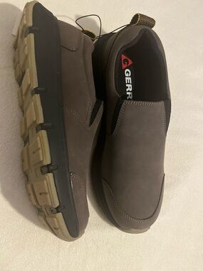 Sperry Men's Slip-On Loafers in Dark Brown with Tan Outsole